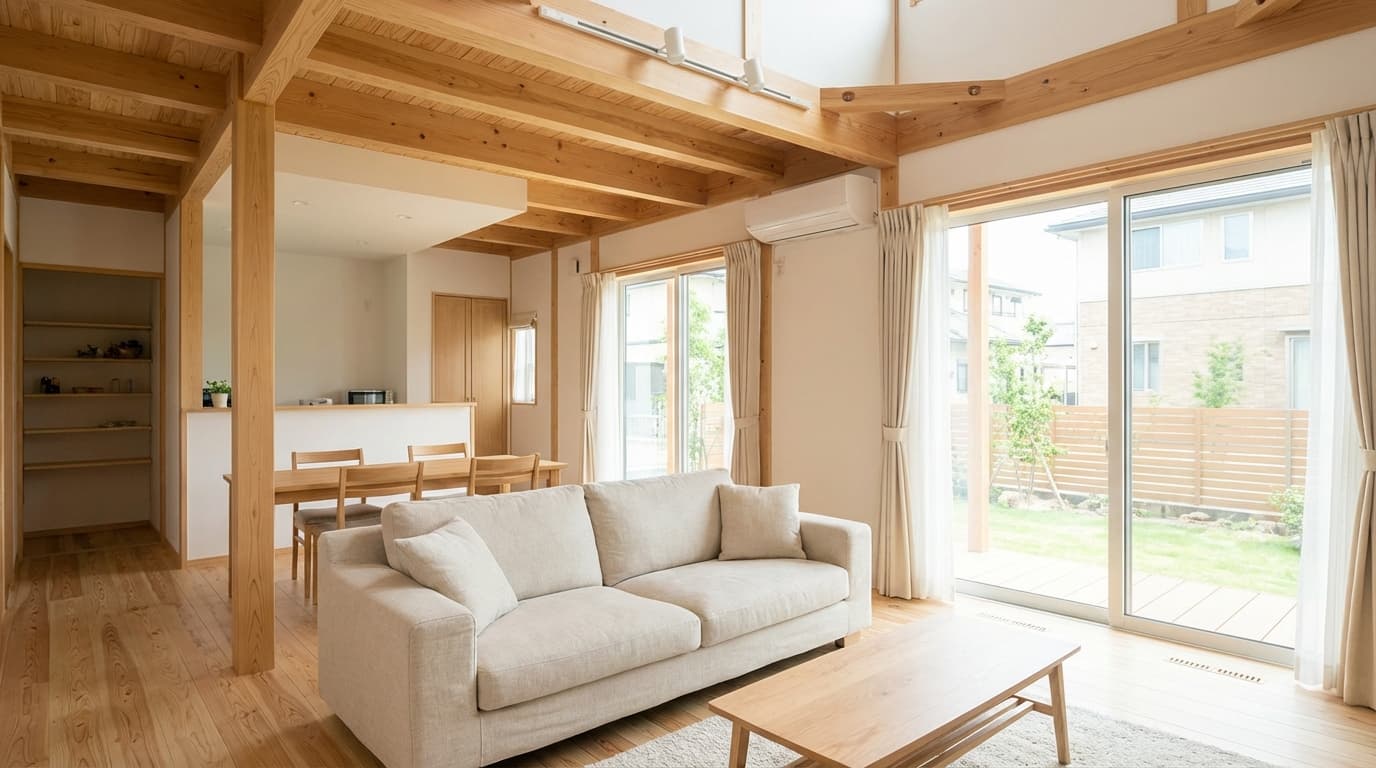 木ごこちの家のインテリア